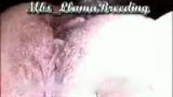 Experienced woman penetrated in the ass and pussy during a wild animal webcam session